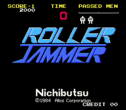 Roller Jammer Title Screen